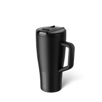 Era Flip 30 oz | Matte Black | Covered Straw Tumblers | BrüMate - Image 2