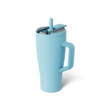 Era Flip 30 oz | Glacier | Covered Straw Tumblers | BrüMate