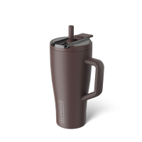 Era Flip 30 oz | Java | Covered Straw Tumblers | BrüMate