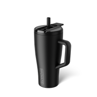 Era Flip 30 oz | Matte Black | Covered Straw Tumblers | BrüMate