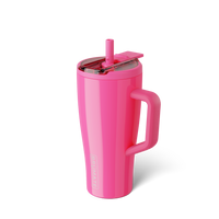 Era Flip 30 oz | Neon Pink | Covered Straw Tumblers | BrüMate