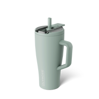 Era Flip 30 oz | Sage | Covered Straw Tumblers | BrüMate