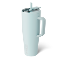 Era Flip 40 oz | Blue Agave | Covered Straw Tumblers | BrüMate