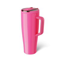 Era Flip 40 oz | Neon Pink | Covered Straw Tumblers | BrüMate - Image 2