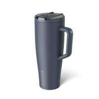 Era Flip 40 oz | Nightfall Blue | Covered Straw Tumblers | BrüMate - Image 2