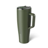 Era Flip 40 oz | OD Green | Covered Straw Tumblers | BrüMate - Image 2