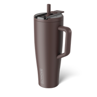 Era Flip 40 oz | Java | Covered Straw Tumblers | BrüMate