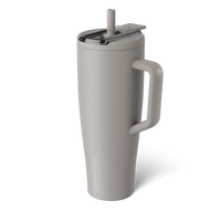 Era Flip 40 oz | Mocha | Covered Straw Tumblers | BrüMate