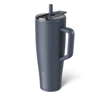 Era Flip 40 oz | Nightfall Blue | Covered Straw Tumblers | BrüMate