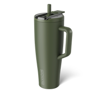 Era Flip 40 oz | OD Green | Covered Straw Tumblers | BrüMate