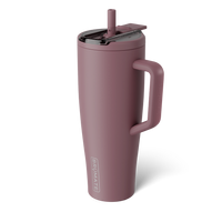Era Flip 40 oz | Rose Taupe | Covered Straw Tumblers | BrüMate