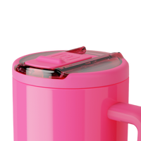 Era Flip 30 oz | Neon Pink | Covered Straw Tumblers | BrüMate - Image 3