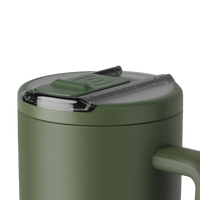 Era Flip 40 oz | OD Green | Covered Straw Tumblers | BrüMate - Image 3