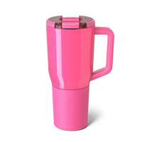 Müv 35oz Insulated Coffee Mug with Handle - Neon Pink | BrüMate