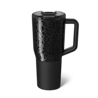 Müv 35oz Insulated Coffee Mug with Handle - Onyx Leopard | BrüMate