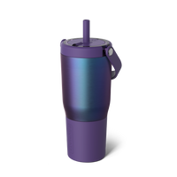 Resa Dark Aura: 25 oz Tumbler with Straw | BrüMate