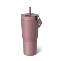 Resa Rose Taupe: 25 oz Tumbler with Straw | BrüMate
