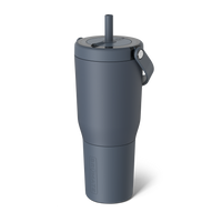 Resa Nightfall Blue: 35 oz Tumbler with Straw | BrüMate