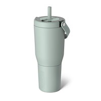 Resa Sage: 35 oz Tumbler with Straw | BrüMate