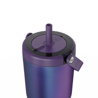 Resa Dark Aura: 25 oz Tumbler with Straw | BrüMate - Image 2