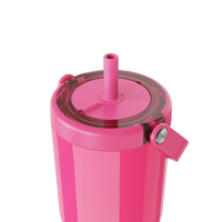 Resa Neon Pink: 25 oz Tumbler with Straw | BrüMate - Image 2