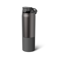 Rise 25oz | Black Stainless Leakproof Water Bottle | BrüMate