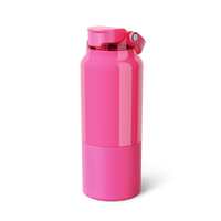 Rise 35oz | Neon Pink Leakproof Water Bottle | BrüMate