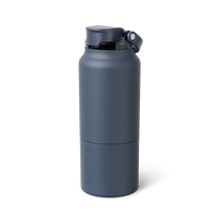 Rise 35oz | Nightfall Blue Leakproof Water Bottle | BrüMate