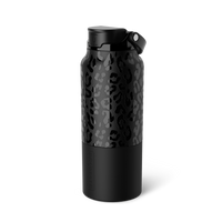Rise 35oz | Onyx Leopard Leakproof Water Bottle | BrüMate