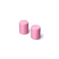 Pink Magnetic Straw Covers | BrüMate