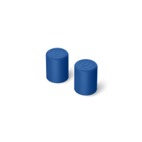 Blue Floral Straw Covers | BrüMate
