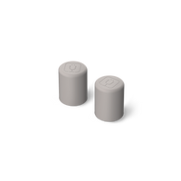 Magnetic Straw Cover | Mocha | 2-Pack