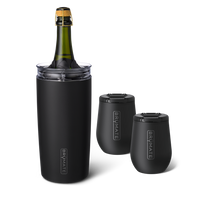 Bottle Chiller Bundle | Matte Black | 49/14oz