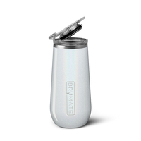 Insulated Champagne Flute (Glitter White) - BruMate