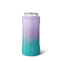 Hopsulator Slim Can Cooler (12oz) - Glitter Mermaid